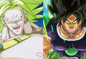Comparação entre Broly clássico e Broly de Dragon Ball Super