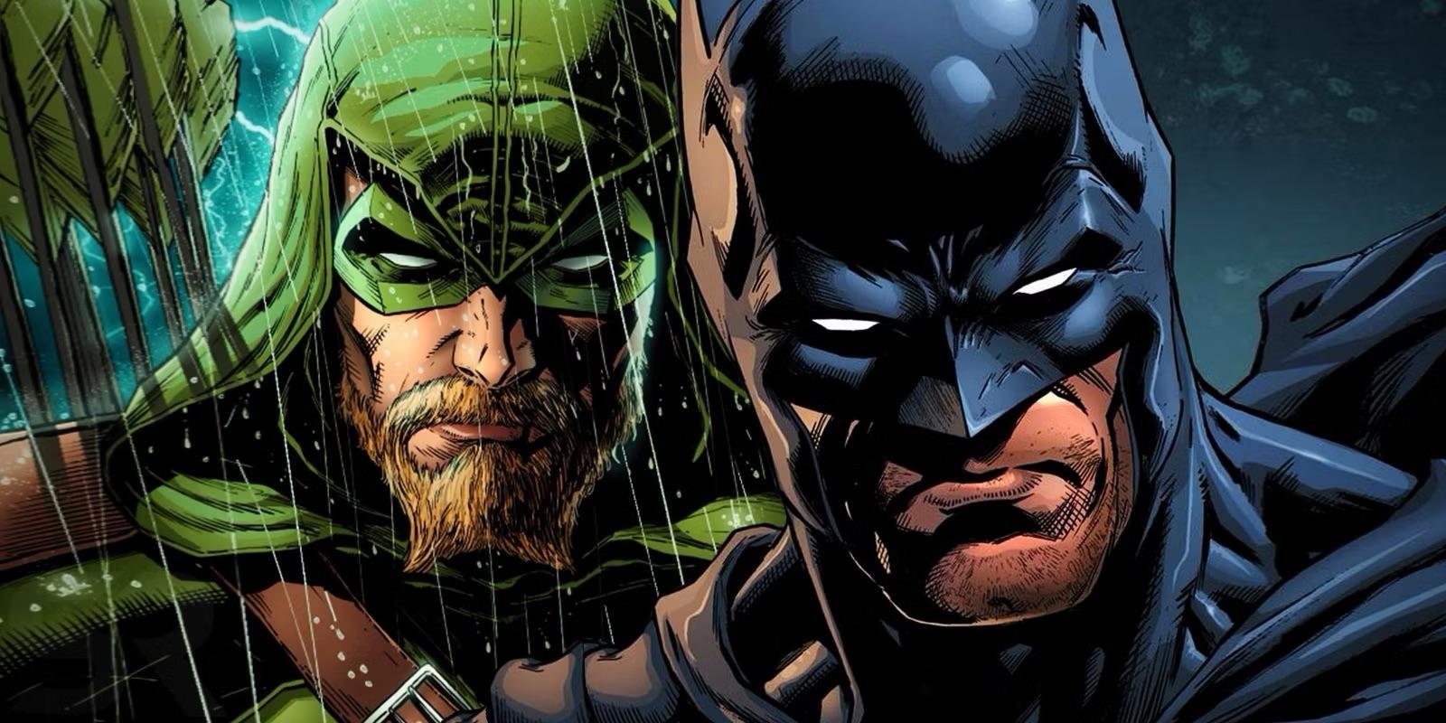Arqueiro Verde e Batman frente a frente no Universo DC