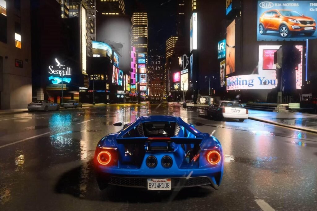 graficos do gta 6 - carros