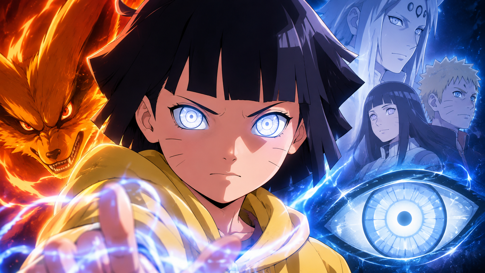 Himawari pode despertar o Tenseigan em Boruto