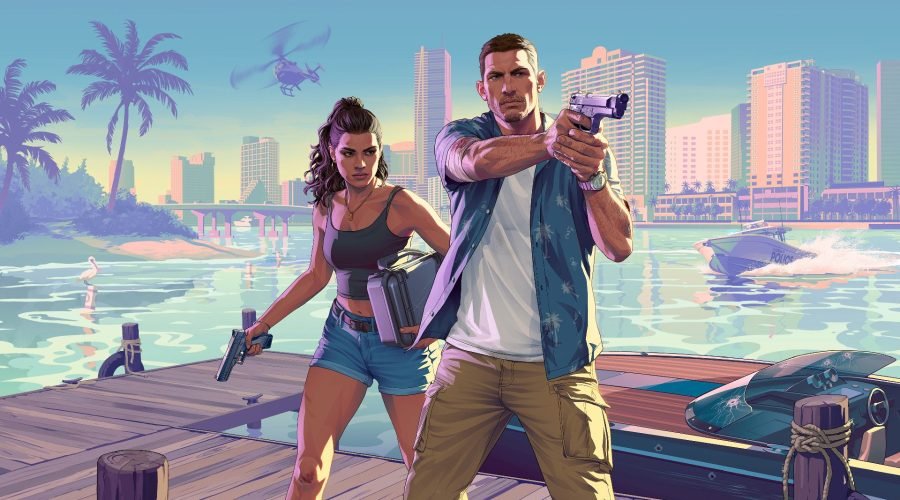 GTA 6 Vice City mapa e protagonistas Lucia e Jason
